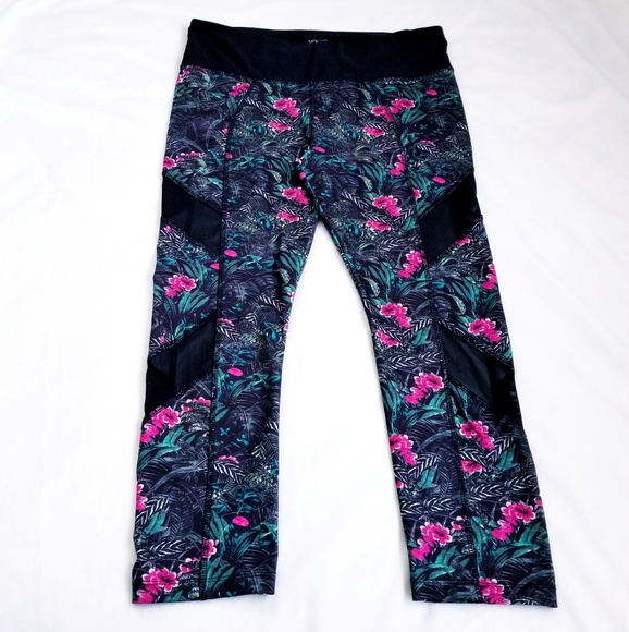 VOGO Athletica Pants & Jumpsuits | Vogo Athletica Floral Leaf